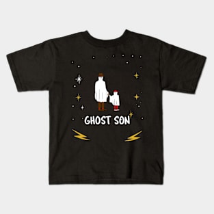 Halloween Ghost Son Kids T-Shirt